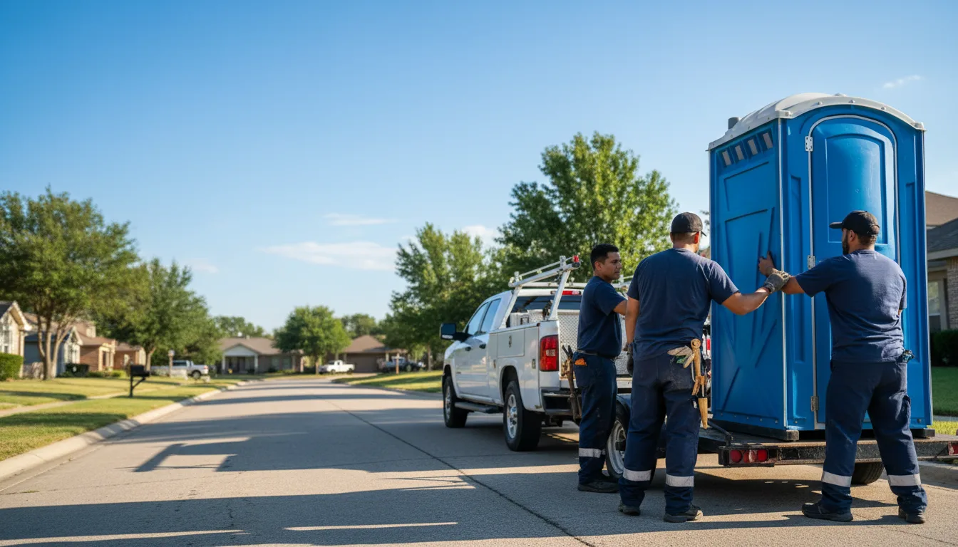 Portable Toilet Rental in Saint Peter, IL near me